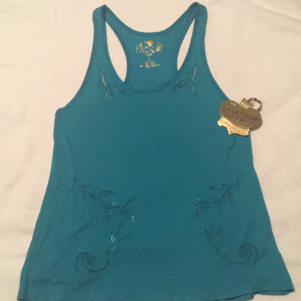 Teal Princess by Vera Wang Tank Top